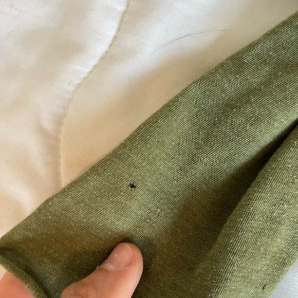 Soul Flower Olive Hooded shirt - Picture 4 of 6